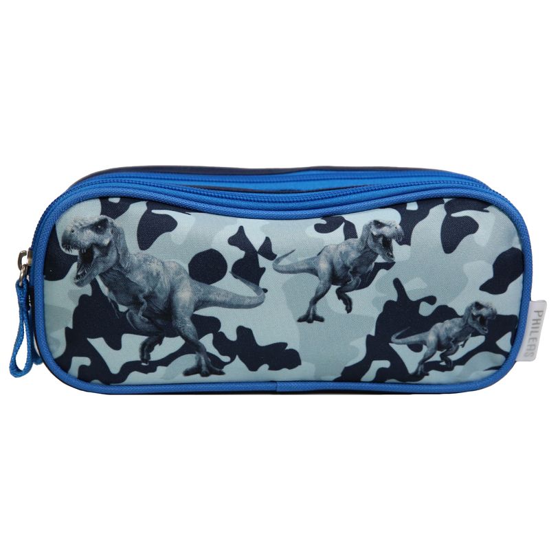 3666311007526-Trousse rectangulaire Phileas - 2 compartiments - dino - Bagtrotter-P_405114056_1-0
