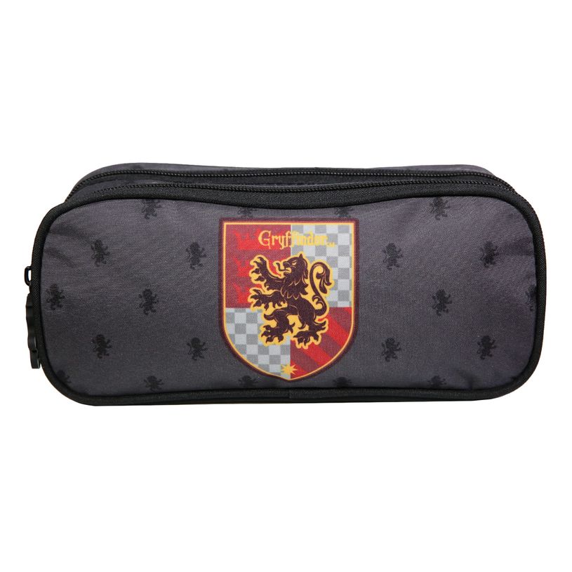3666311006512-Trousse rectangulaire Harry Potter - 2 compartiments - gris - Bagtrotter-P_405114069_1-0