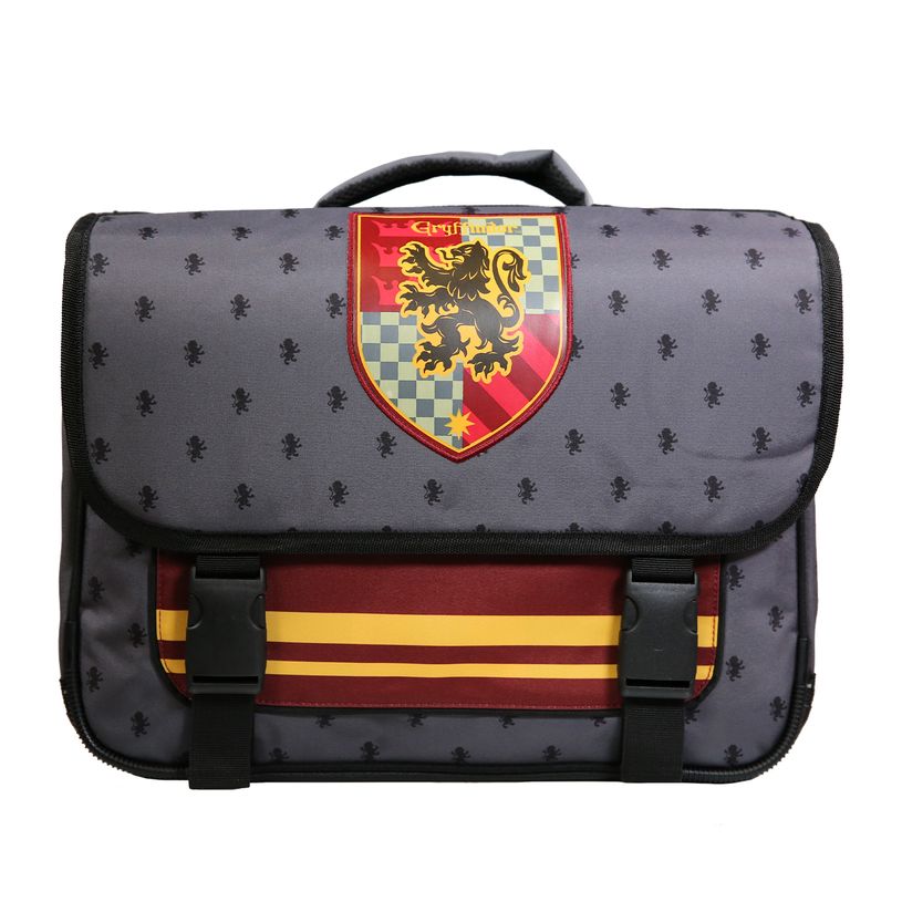 3666311005010-Cartable Harry Potter 38 cm - 2 compartiments - gris - Bagtrotter-P_405114070_1-0