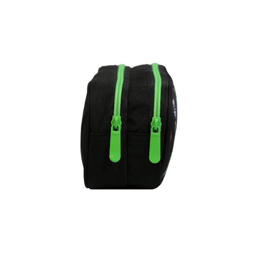 3666311006482-Trousse rectangulaire Minecraft - 2 compartiments - noir - Bagtrotter-P_405114075_2-1