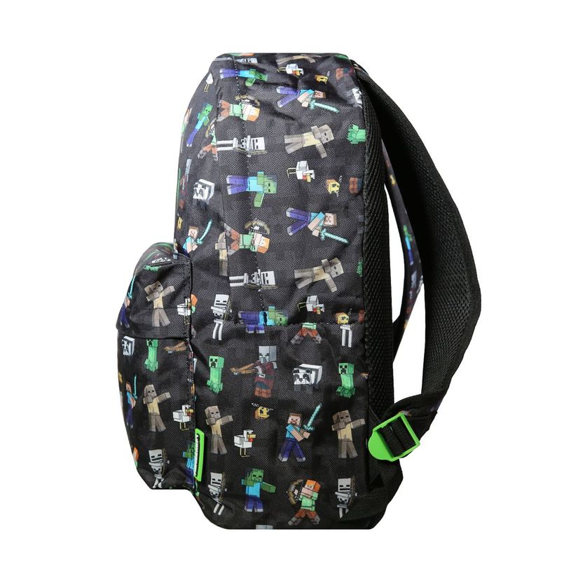 3666311004952-Sac à dos Minecraft - 1 compartiment - noir - Bagtrotter-P_405114077_2-1