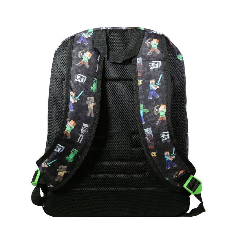 3666311004952-Sac à dos Minecraft - 1 compartiment - noir - Bagtrotter-P_405114077_3-2