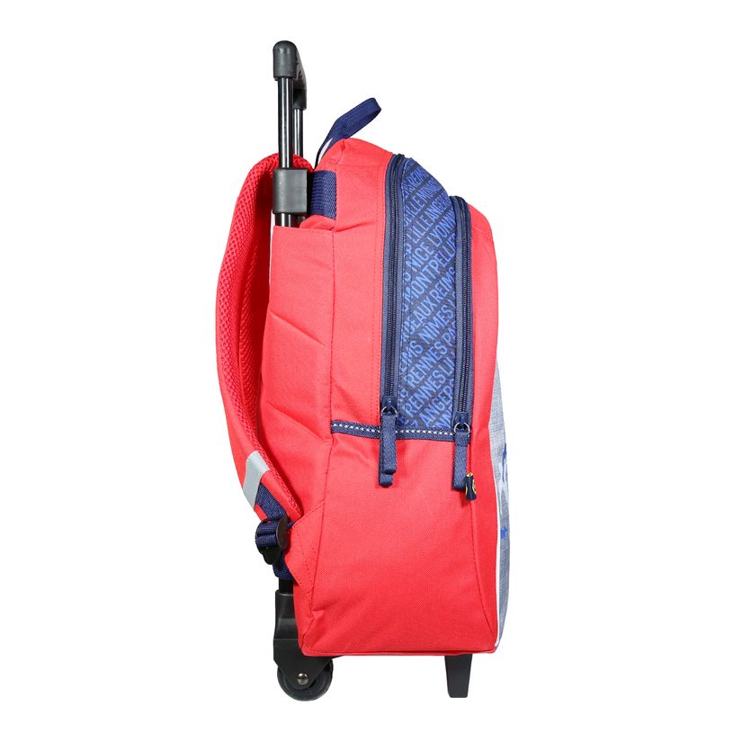 3666311006642-Sac à dos à roulettes Ligue 1 - 1 compartiment - gris - Bagtrotter-P_405114088_2-1