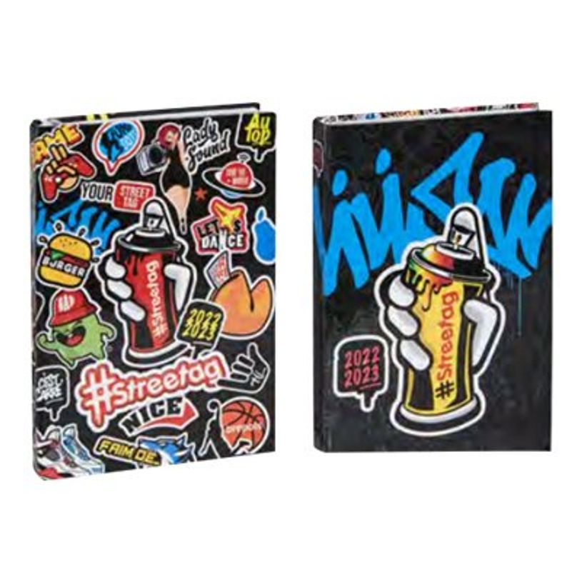 5412303376365-Agenda Streetag - 1 jour par page - 11,5 x 16,9 cm - 2 modèles disponibles - Brepols-P_405114152_2-0