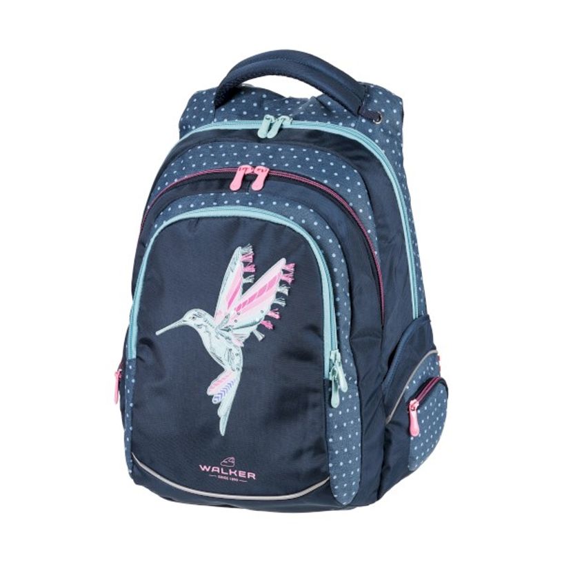 9002638223449-Walker Fame - Sac à dos Magic Colibri Petrol - 2 compartiments - Carpentras-P_405114164_1-0