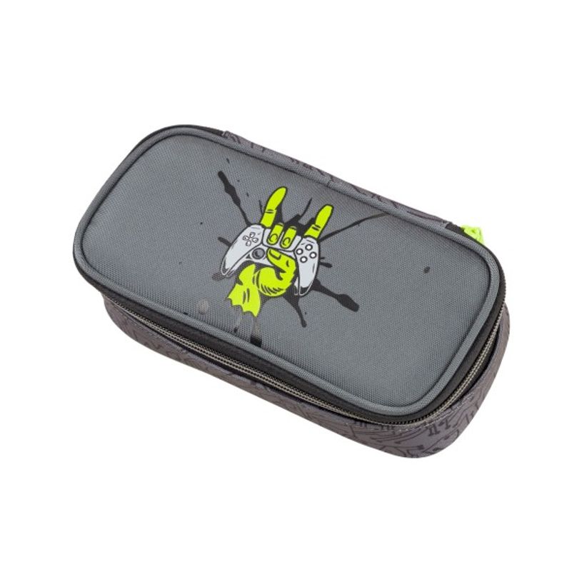 9002638224019-Walker Fame - Trousse plumier Game Olive - 1 compartiment - Carpentras-P_405114180_1-0