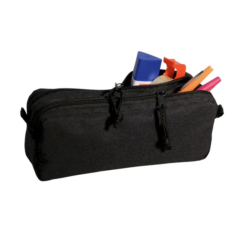 3173748244474-Trousse rectangulaire School 2 compartiments - noir - Carpentras-P_405114198_3-2