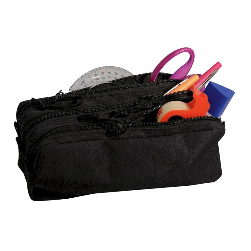 3173748244481-Trousse rectangulaire School 3 compartiments - noir - Carpentras-P_405114199_3-2