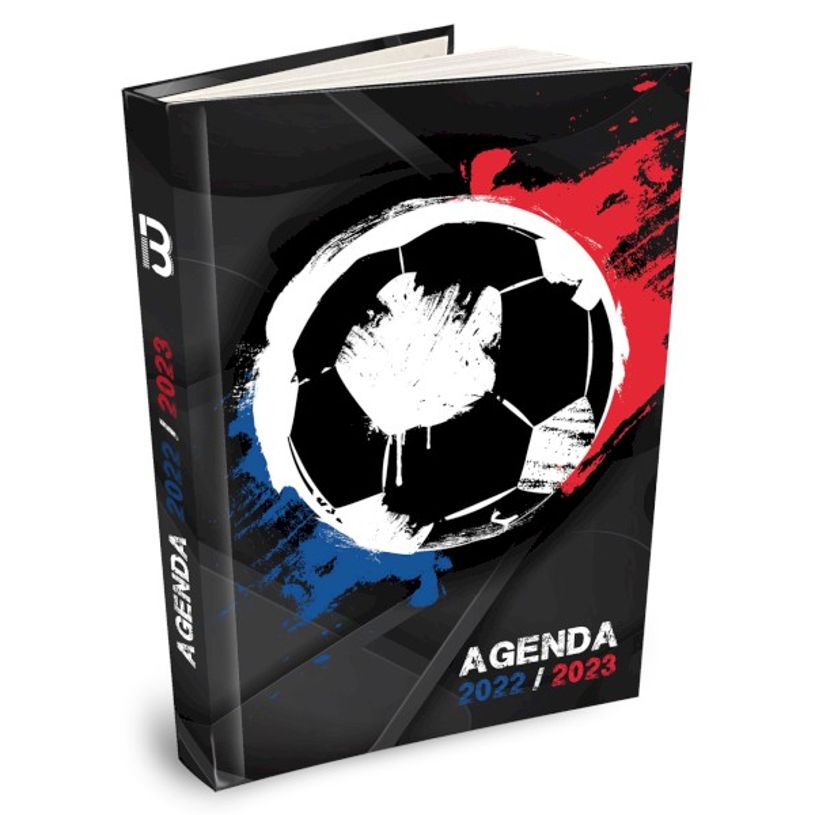 3592930019483-Agenda sport Foot - 1 jour par page - 12,5 x 17,5 cm - Bouchut-P_405114204_1-0