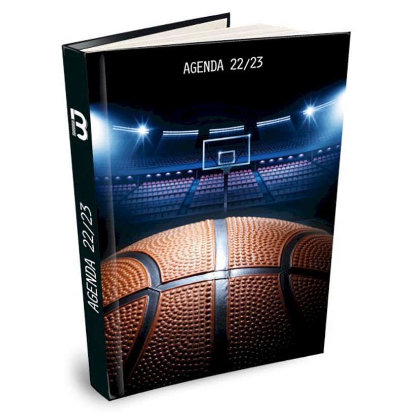 3592930019490-Agenda sport Basket - 1 jour par page - 12,5 x 17,5 cm - Bouchut-P_405114205_1-0