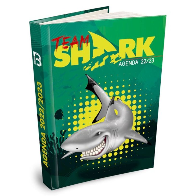 3592930019551-Agenda Shark vert - 1 jour par page - 12,5 x 17,5 cm - Bouchut-P_405114212_1-0