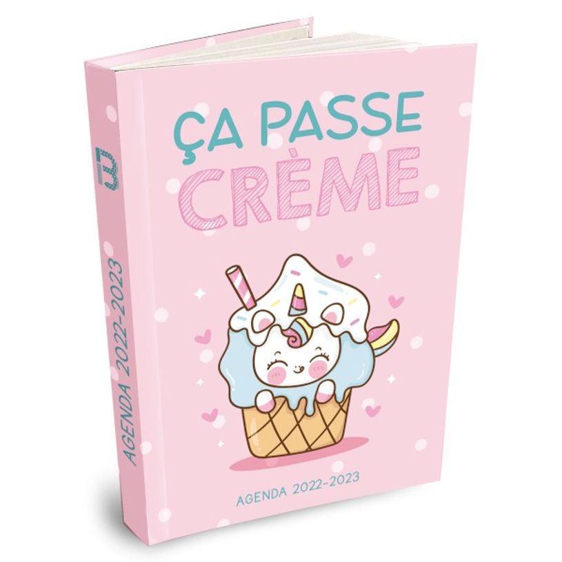 3592930019384-Agenda Fun Licorne - 1 jour par page - 12,5 x 17,5 cm - Bouchut-P_405114216_1-0
