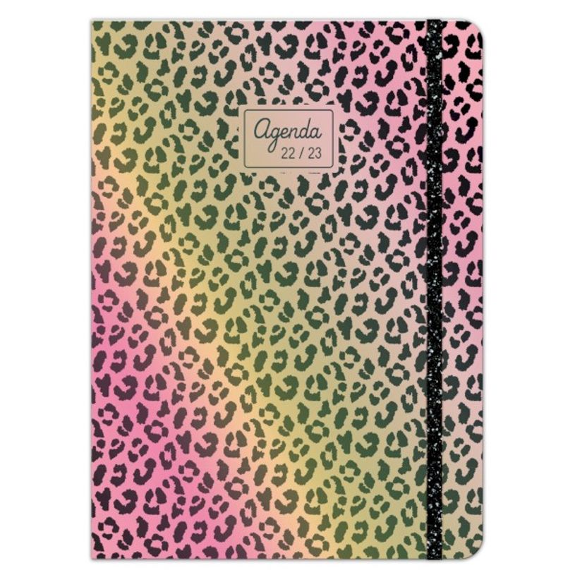 3592930019629-Agenda broché Léopard - 1 jour par page - 12 x 17 cm - Bouchut-P_405114227_1-0