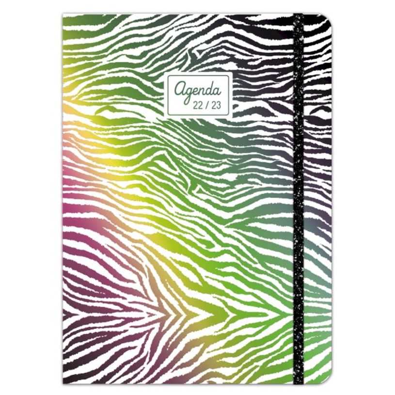 3592930019643-Agenda broché Zèbre - 1 jour par page - 12 x 17 cm - Bouchut-P_405114228_1-0