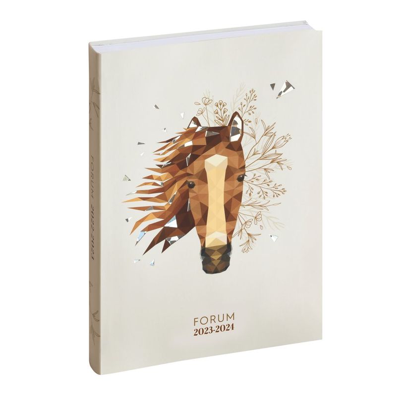 3660942075763-Agenda Safari - 1 jour par page - 12,5 x 17,5 cm - cheval - Exacompta-P_405114241_1-0