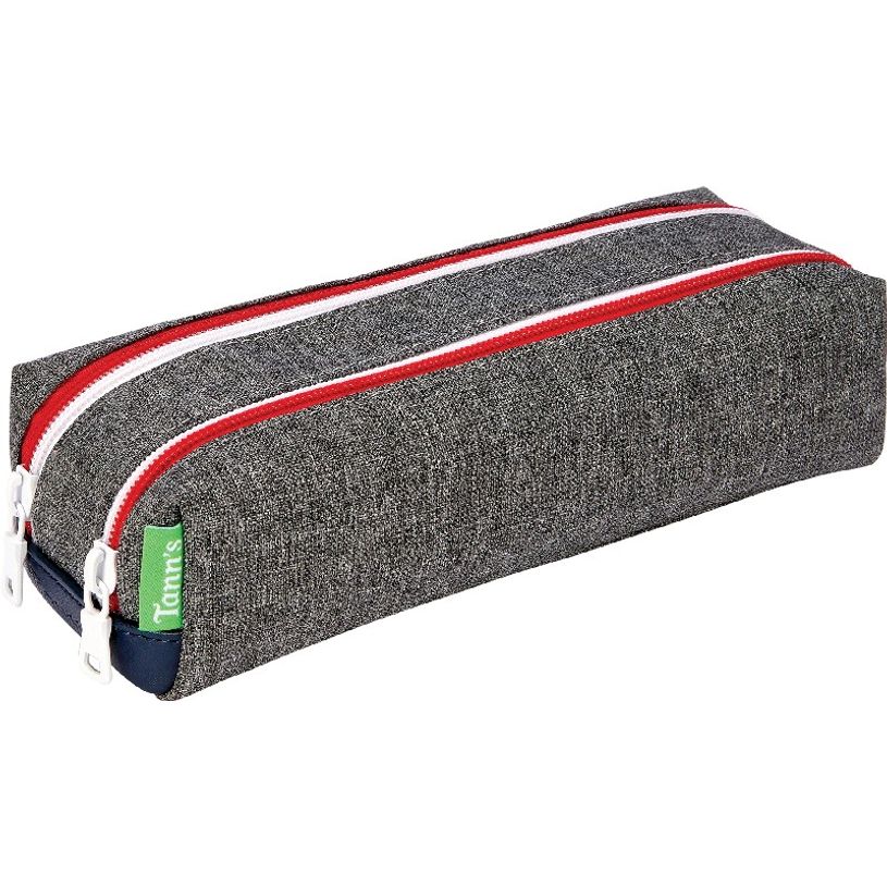 3662498045283-Trousse Tann's Sam - 2 compartiments - gris-P_405114286_1-0