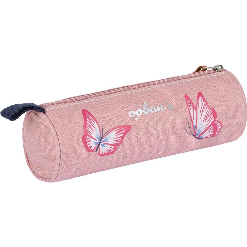 3662498003450-Trousse Ooban's Butterfly - 1 compartiment - rose - Oberthur-P_405114290_2-1