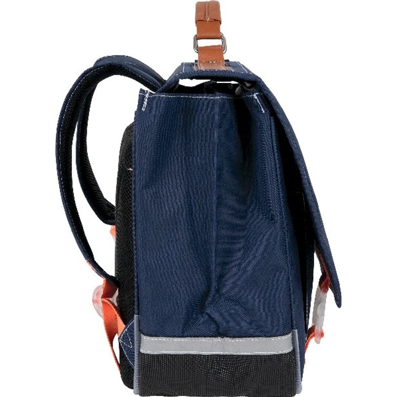 3662498003481-Cartable Ooban's Unicorn - 41 cm - 2 compartiments - bleu marine - Oberthur-P_405114294_3-2