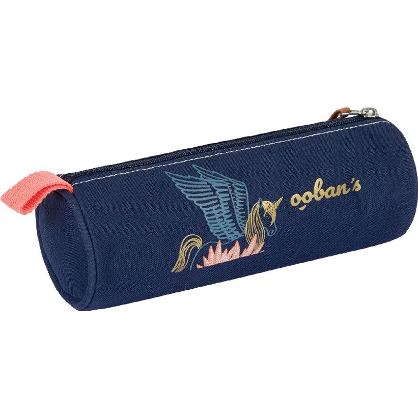 3662498003504-Trousse Ooban's Unicorn - 1 compartiment - bleu marine - Oberthur-P_405114295_2-1