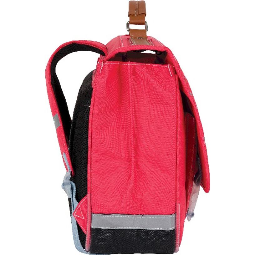 3662498003535-Cartable Ooban's Stars - 38 cm - 2 compartiments - corail - Oberthur-P_405114298_3-2