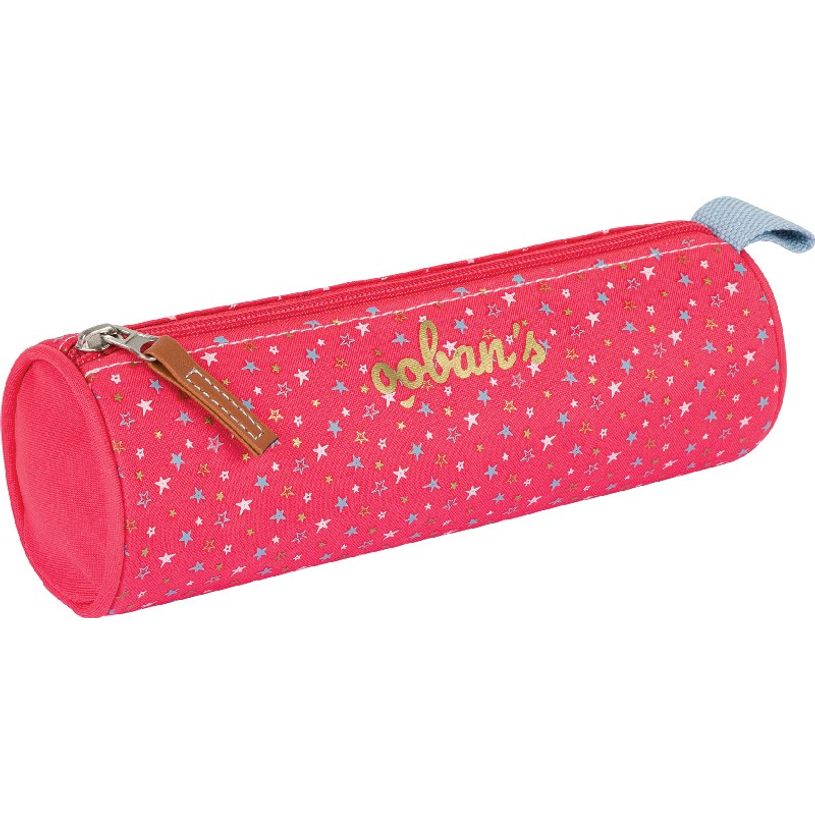 3662498003559-Trousse Ooban's Stars - 1 compartiment - corail - Oberthur-P_405114300_1-0