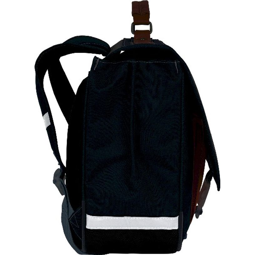 3662498003573-Cartable Ooban's Skate - 35 cm - 2 compartiments - gris chiné/bleu - Oberthur-P_405114302_7-6