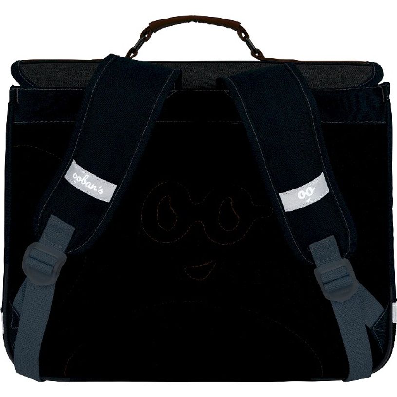 3662498003580-Cartable Ooban's Skate - 38 cm - 2 compartiments - gris chiné/bleu - Oberthur-P_405114303_8-7