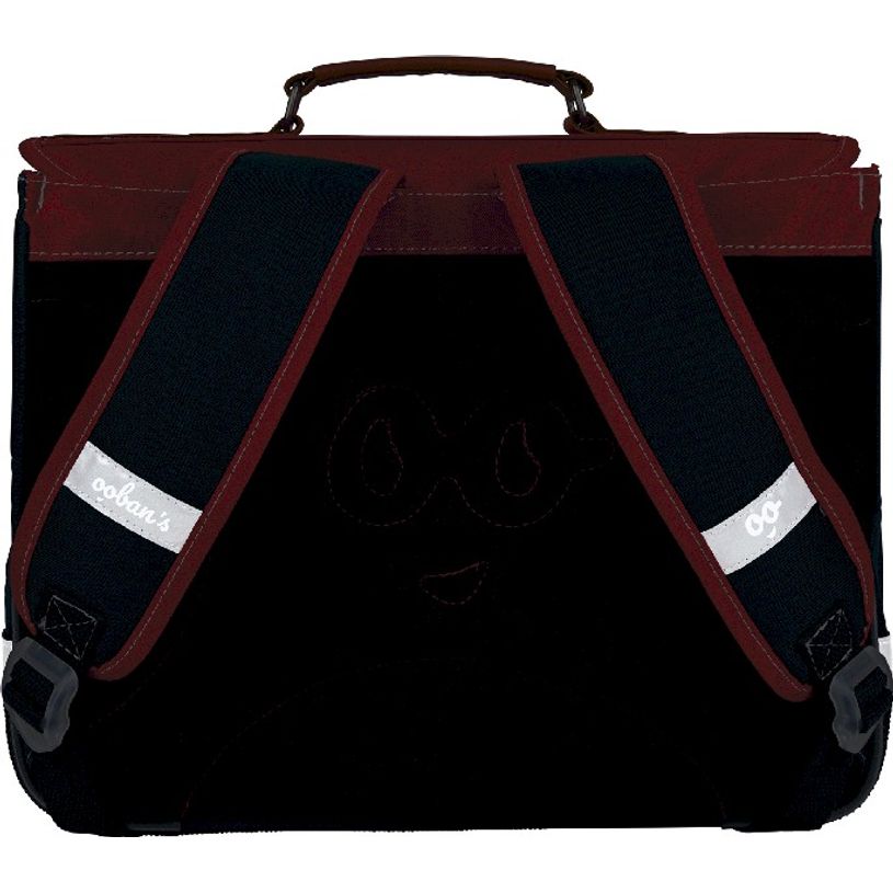 3662498003627-Cartable Ooban's Aviation - 35 cm - 2 compartiments - rouge et bleu marine - Oberthur-P_405114306_8-7