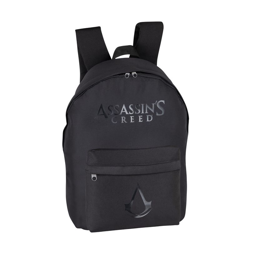 3045050458606-Sac à dos Assassin's Creed Crest - 1 compartiment - noir et gris - Hamelin-P_405114315_1-0