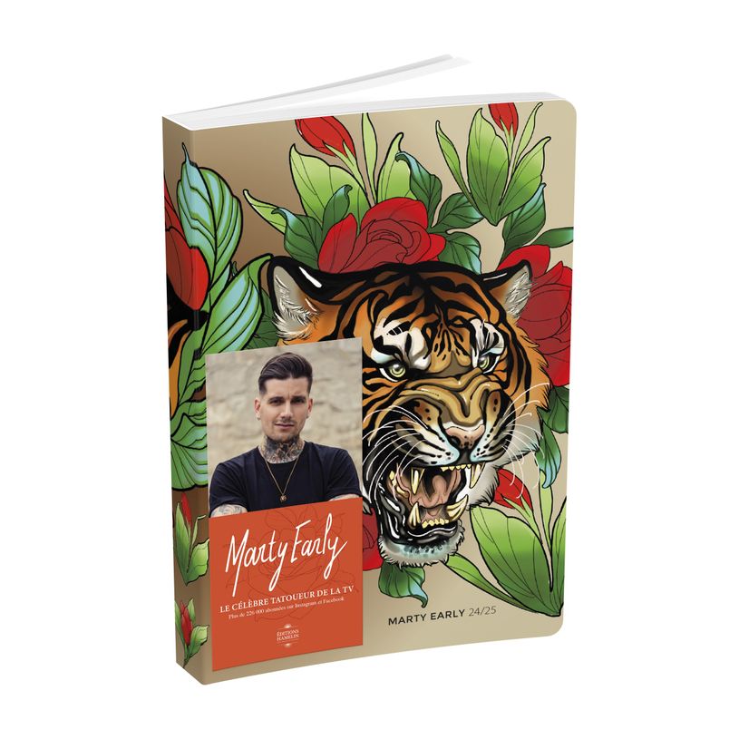 3147280240591-Agenda Tatouage - 1 jour par page - 12 x 17 cm - Hamelin-P_405114360_1-0