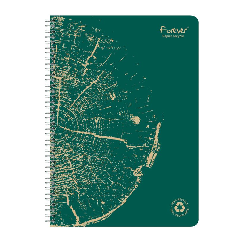 3210330684024-Clairefontaine Forever - Cahier à spirale A4 (21x29,7 cm) - 120 pages - petits carreaux (-P_405114367_8-5