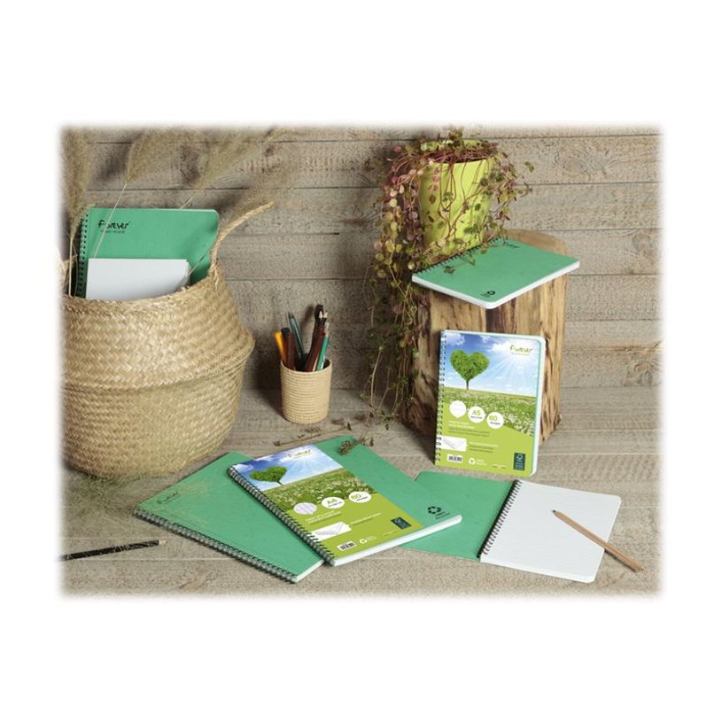 3210330684123-Clairefontaine Forever - Cahier à spirale A5 - 120 pages - petits carreaux (5x5 mm)-P_405114368_6-5