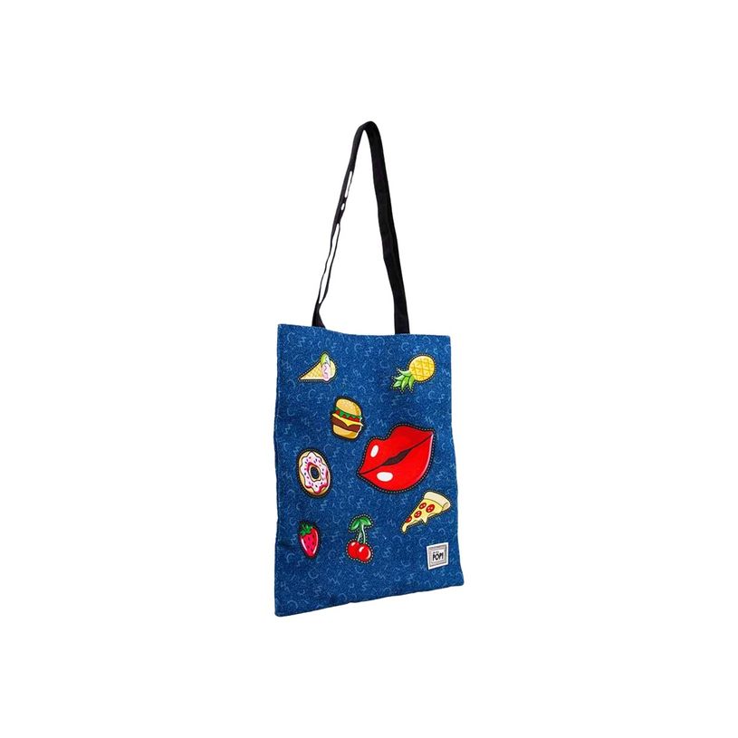 8445118025224-Oh My Pop! Patches - Sac shopping - bleu foncé - Karactermania-P_405114385_2-1