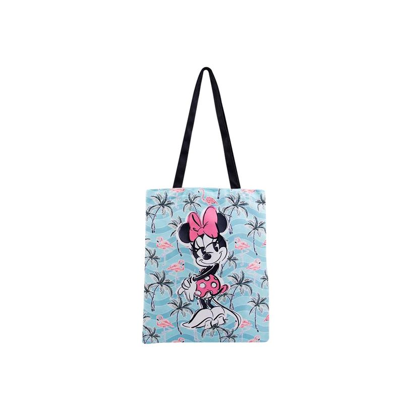 8445118023800-Minnie Mouse Tropic - Sac shopping - turquoise - Karactermania-P_405114392_4-3