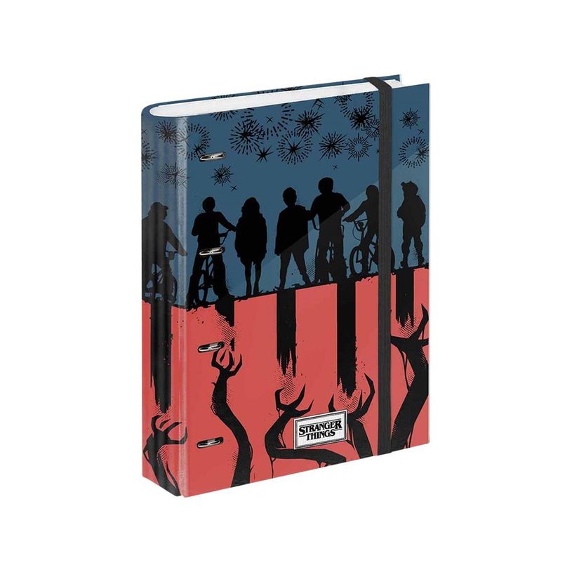8445118024579-Stranger things - Classeur à anneaux - A4 - drapeau multicolore - Karactermania-P_405114412_1-0