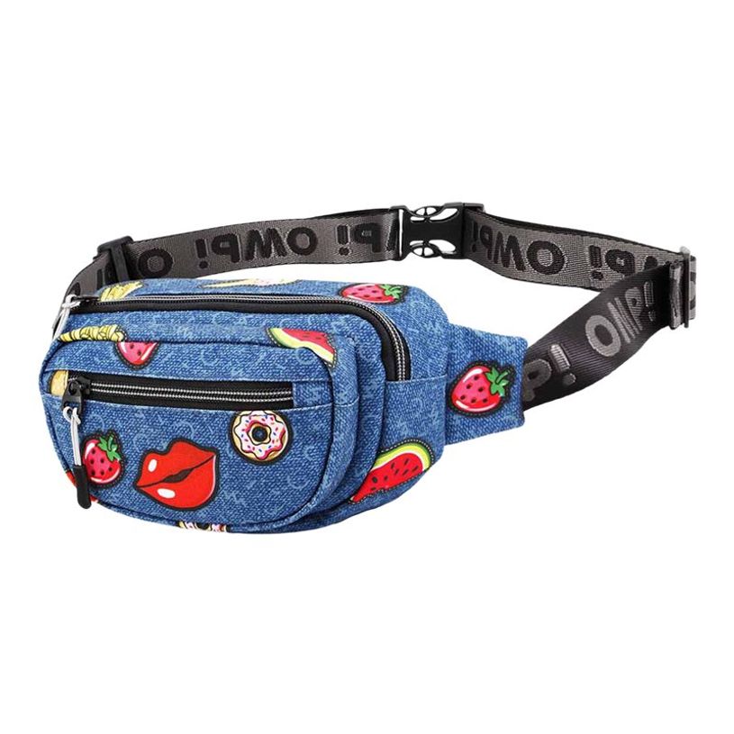 8445118025132-Oh My Pop! Patches - Sac banane - bleu foncé - Karactermania-P_405114422_1-0