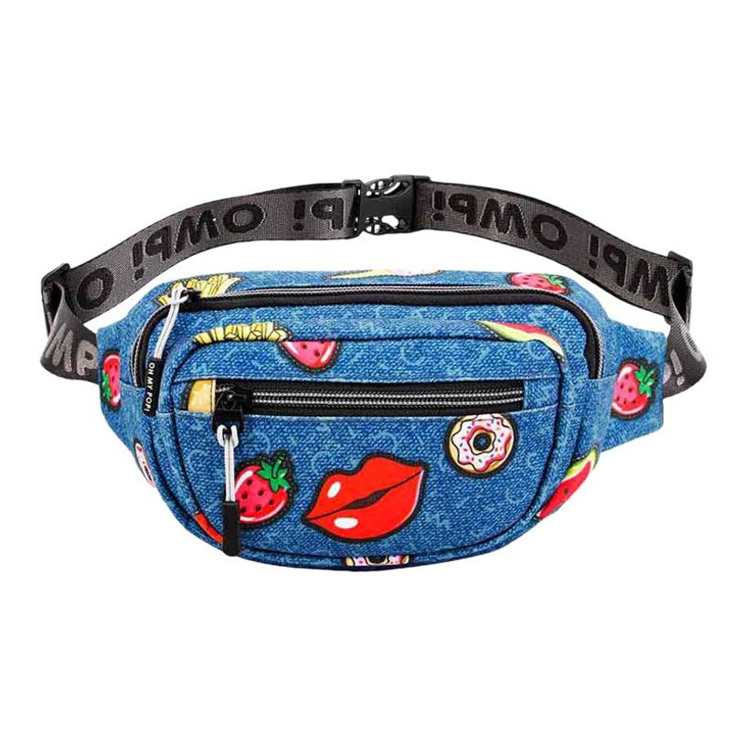8445118025132-Oh My Pop! Patches - Sac banane - bleu foncé - Karactermania-P_405114422_2-1
