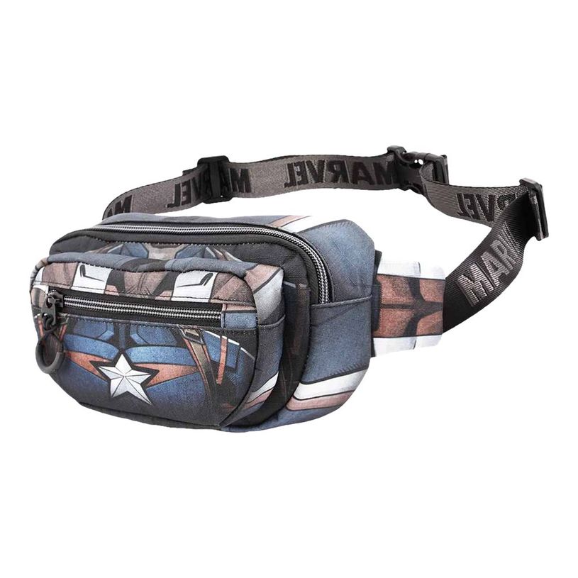 8445118024296-Captain America - Sac banane - noir - Karactermania-P_405114425_1-0