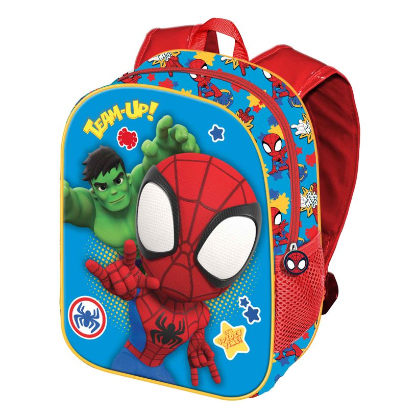 8445118026580-Spiderman Team - Sac à dos maternelle 3D - multicolore - Karactermania-P_405114439_1-0