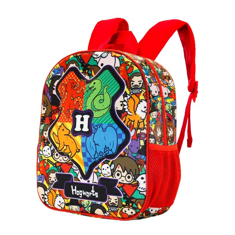 8445118021141-Harry Potter All Together - Sac à dos maternelle 3D - rouge - Karactermania-P_405114440_1-0