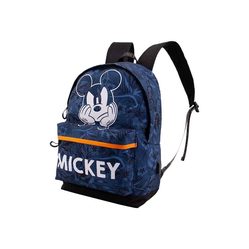 8445118023572-Mickey Mouse - Sac à dos bleu foncé - 1 compartiment - 45 cm - Karactermania-P_405114460_2-1