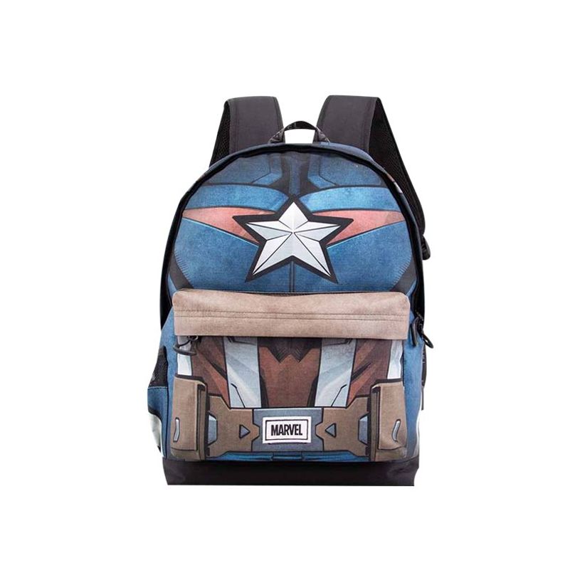 8445118024265-Captain America - Sac à dos avec port USB intégré - 1 compartiment - Karactermania-P_405114475_3-2