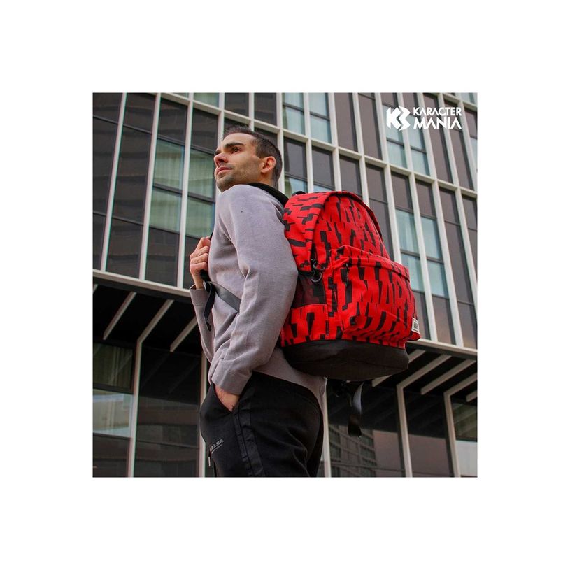 8445118023428-Marvel - Sac à dos 1 compartiment - rouge - Karactermania-P_405114485_7-3