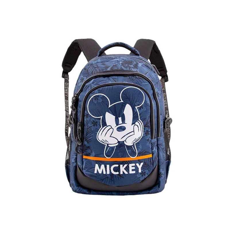 8445118022377-Mickey Mouse - Sac à dos bleu foncé - 2 compartiments - 44 cm - Karactermania-P_405114487_3-2