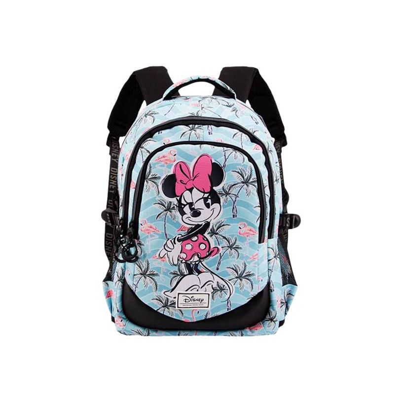8445118022469-Minnie Mouse Tropic - Sac à dos turquoise - 2 compartiments - 44 cm - Karactermania-P_405114502_4-3
