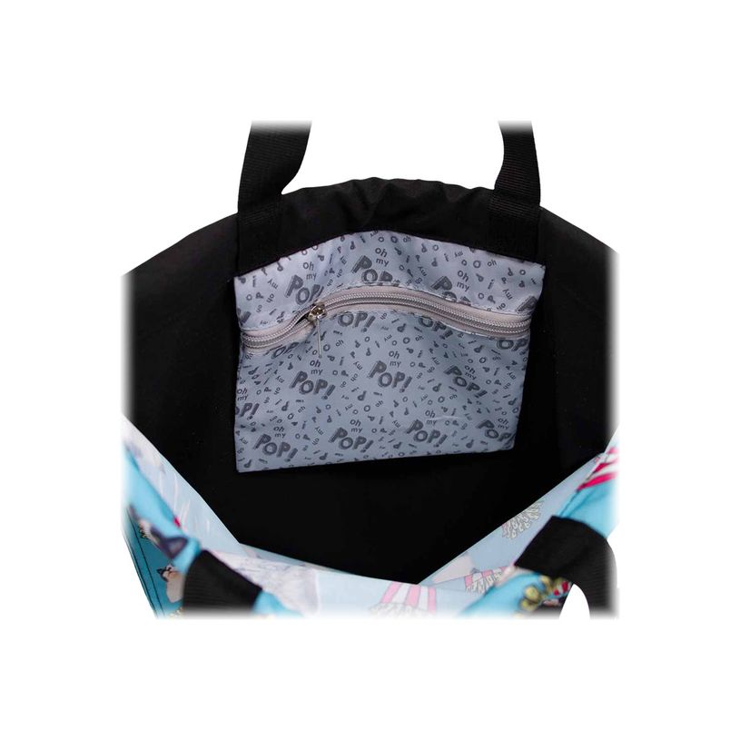 8445118025019-Oh My Pop! Angry Cat - Sac à dos piscine cordon - 1 compartiment - turquoise - Karacterma-P_405114510_5-4