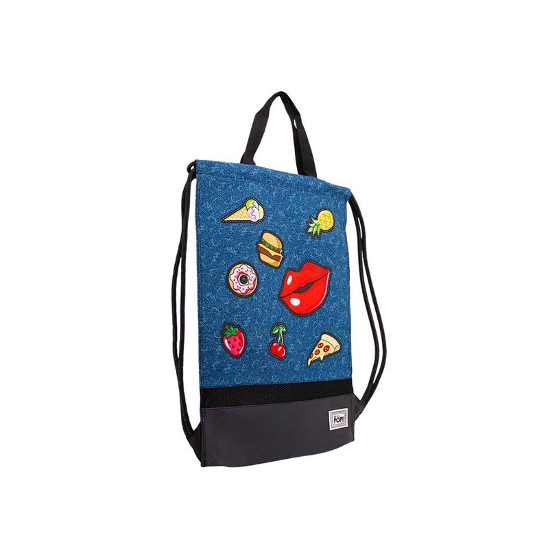 8445118025149-Oh My Pop! Patches - Sac à dos piscine cordon - 1 compartiment - bleu foncé - Karacterma-P_405114511_4-3