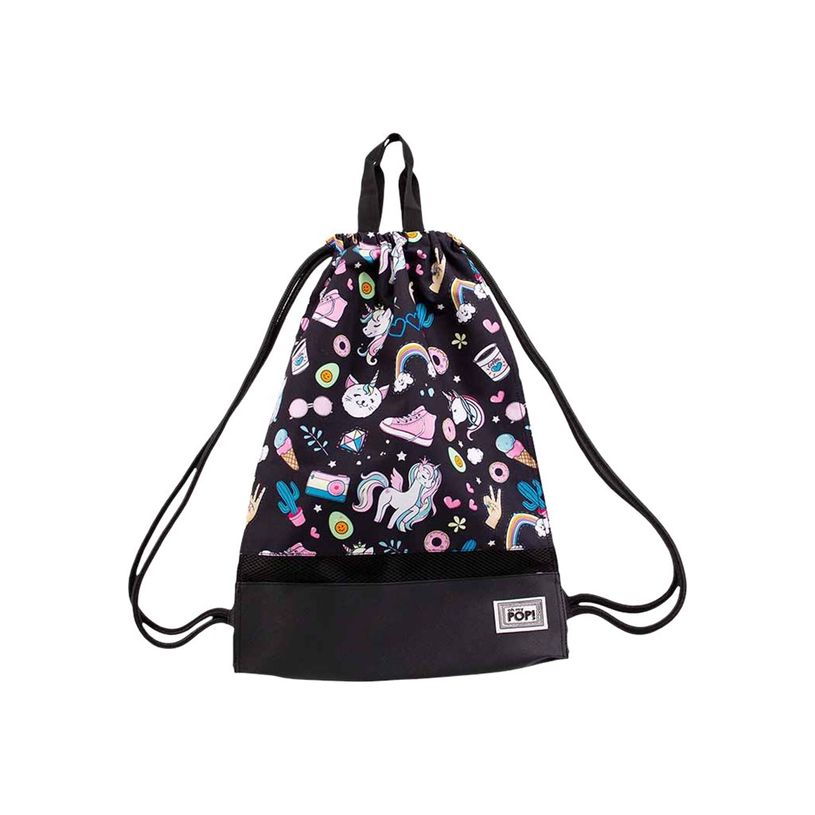 8445118025675-Oh My Pop! Illusion - Sac à dos piscine cordon - 1 compartiment - noir - Karactermania-P_405114513_3-2