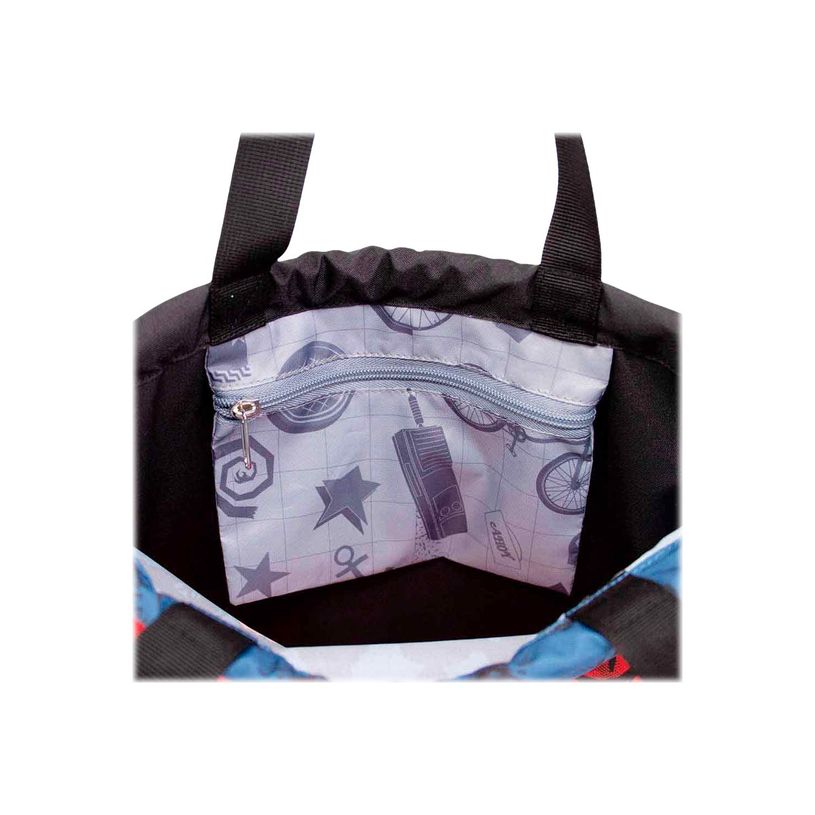 8445118024517-Stranger things Flag - Sac à dos piscine cordon - 1 compartiment - multicolore - Karacter-P_405114515_6-5