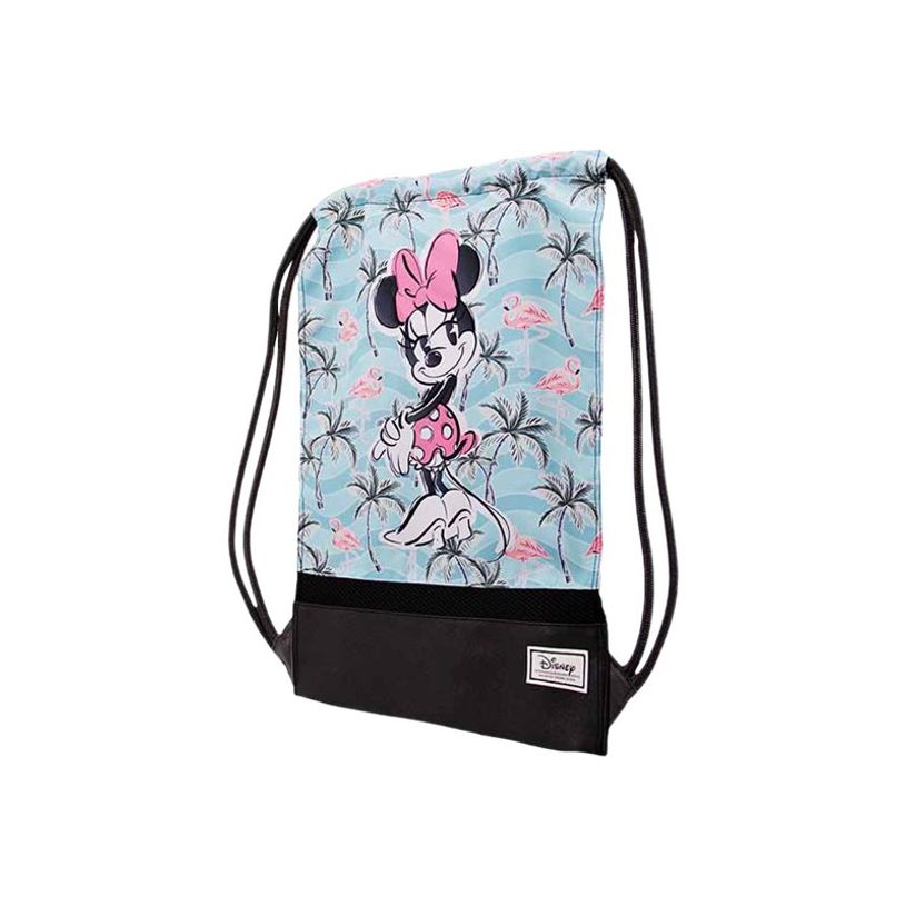 8445118023701-Minnie Mouse Tropic - Sac à dos piscine cordon - 1 compartiment - turquoise - Karacterman-P_405114517_4-3
